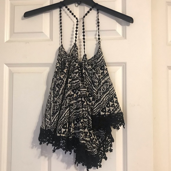 LF black and white tank top - Picture 3 of 4